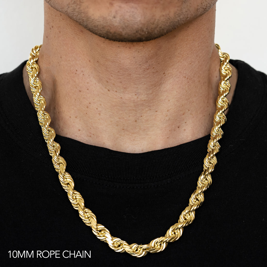 10MM ROPE CHAIN