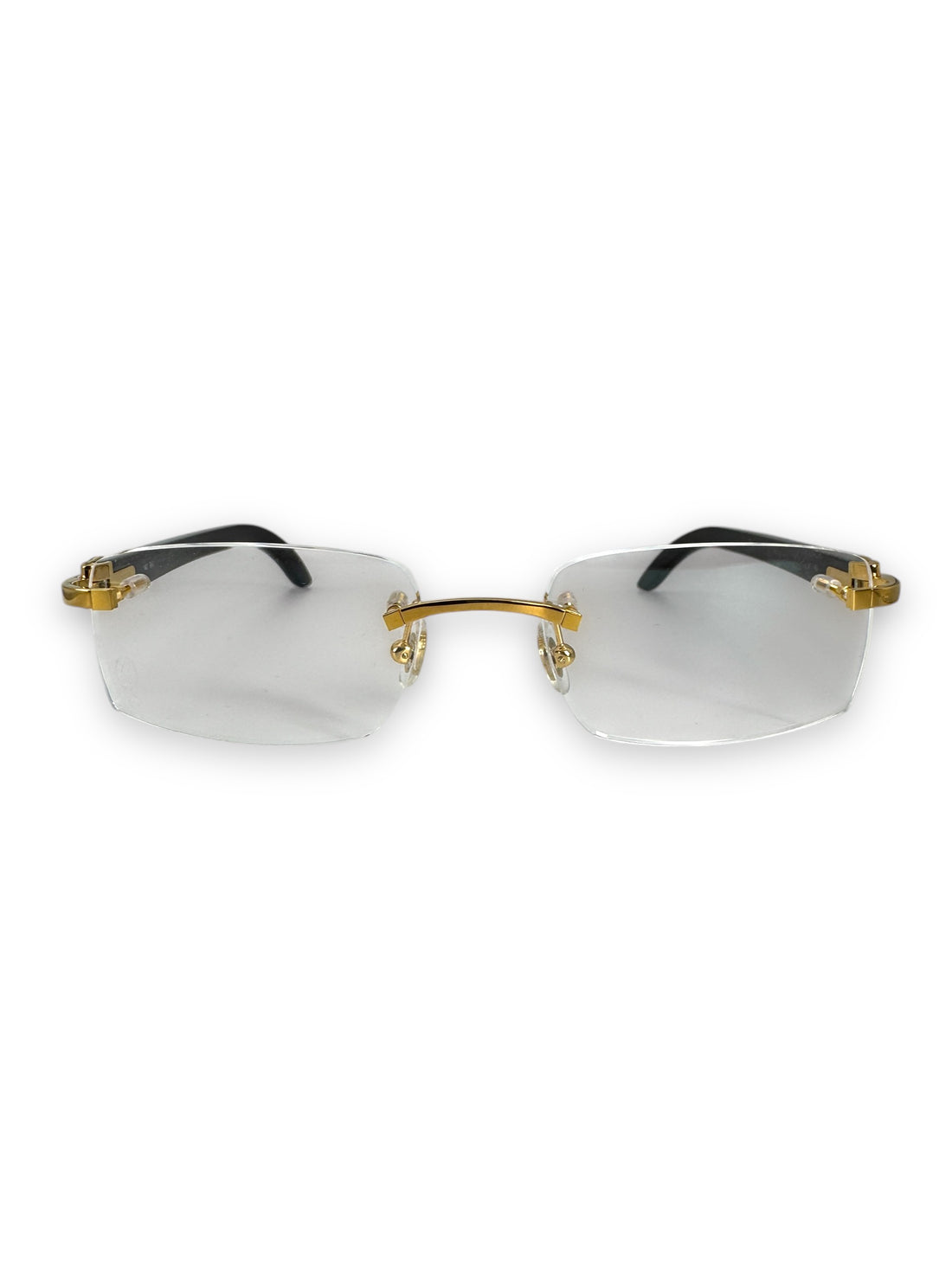 Cartier C Decor Black Buffalo Horn Glasses