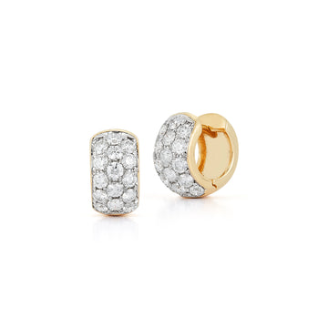 1ct Huggie Earrings