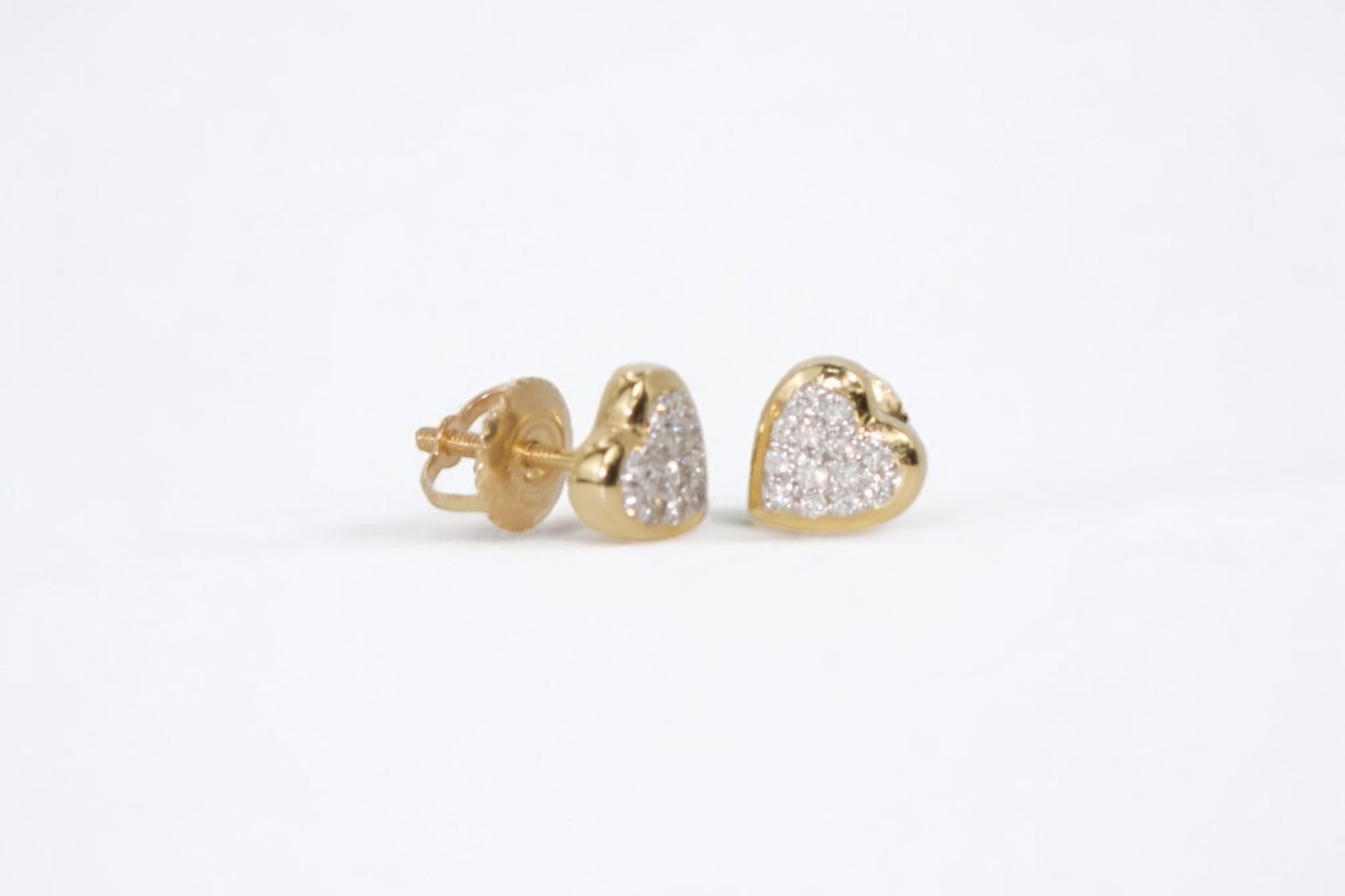 I Heart You Diamond Earrings