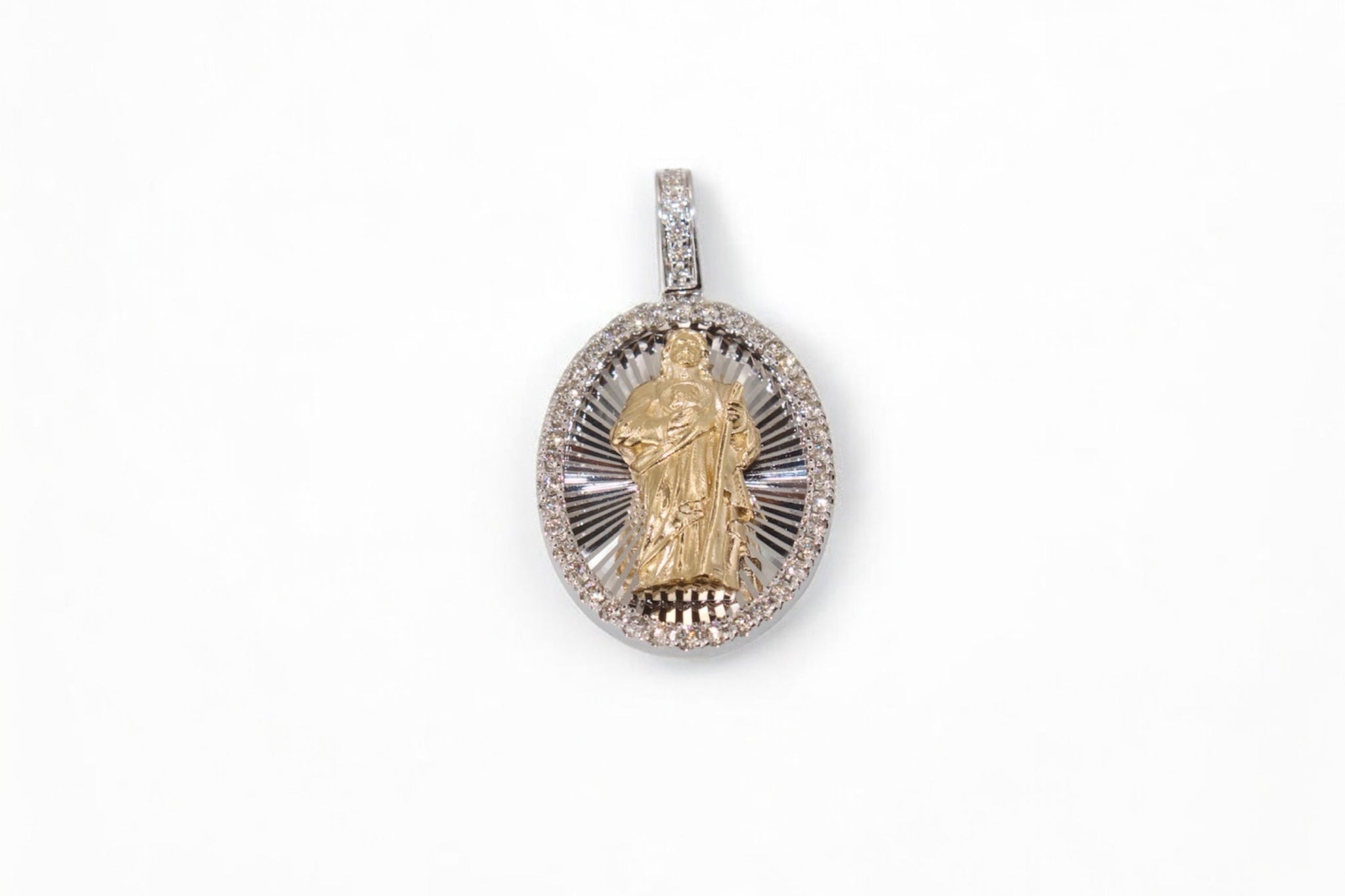 Two Tone Savior Pendant