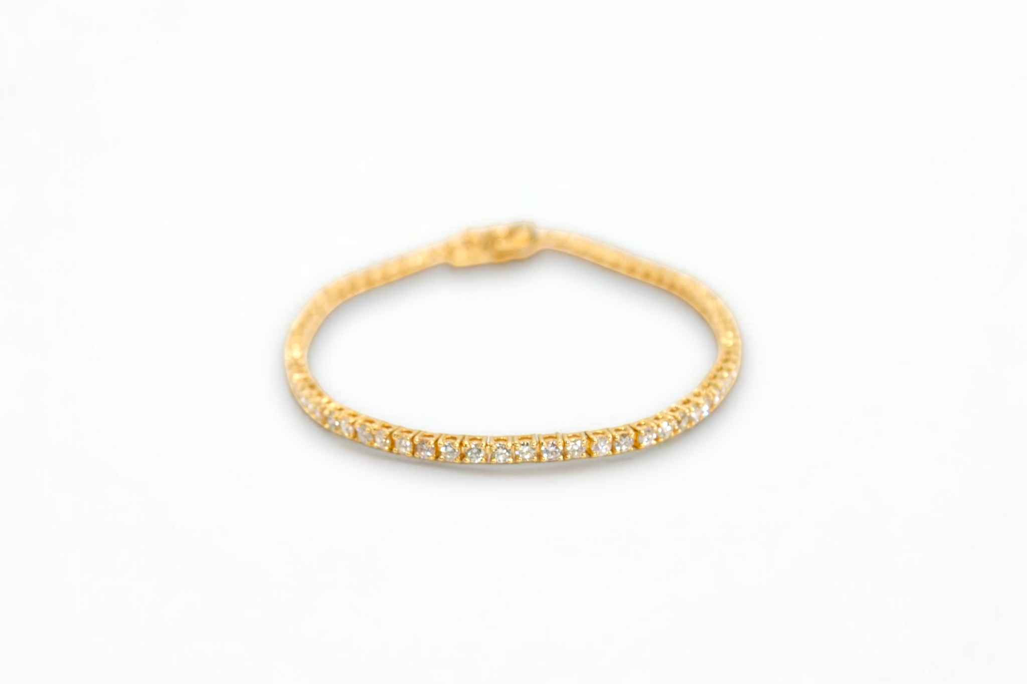 Natural Diamond Tennis Bracelet