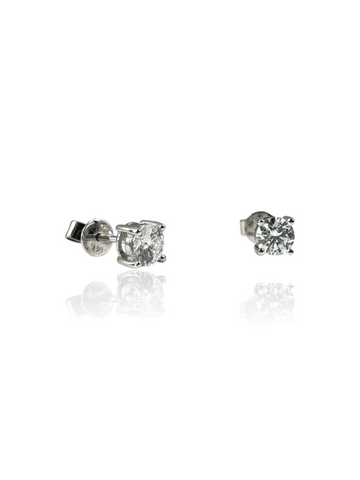 Mini Lab Diamond Solitaire Studs