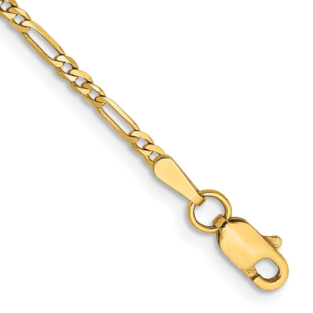 Flat Chain Bracelet Yellow