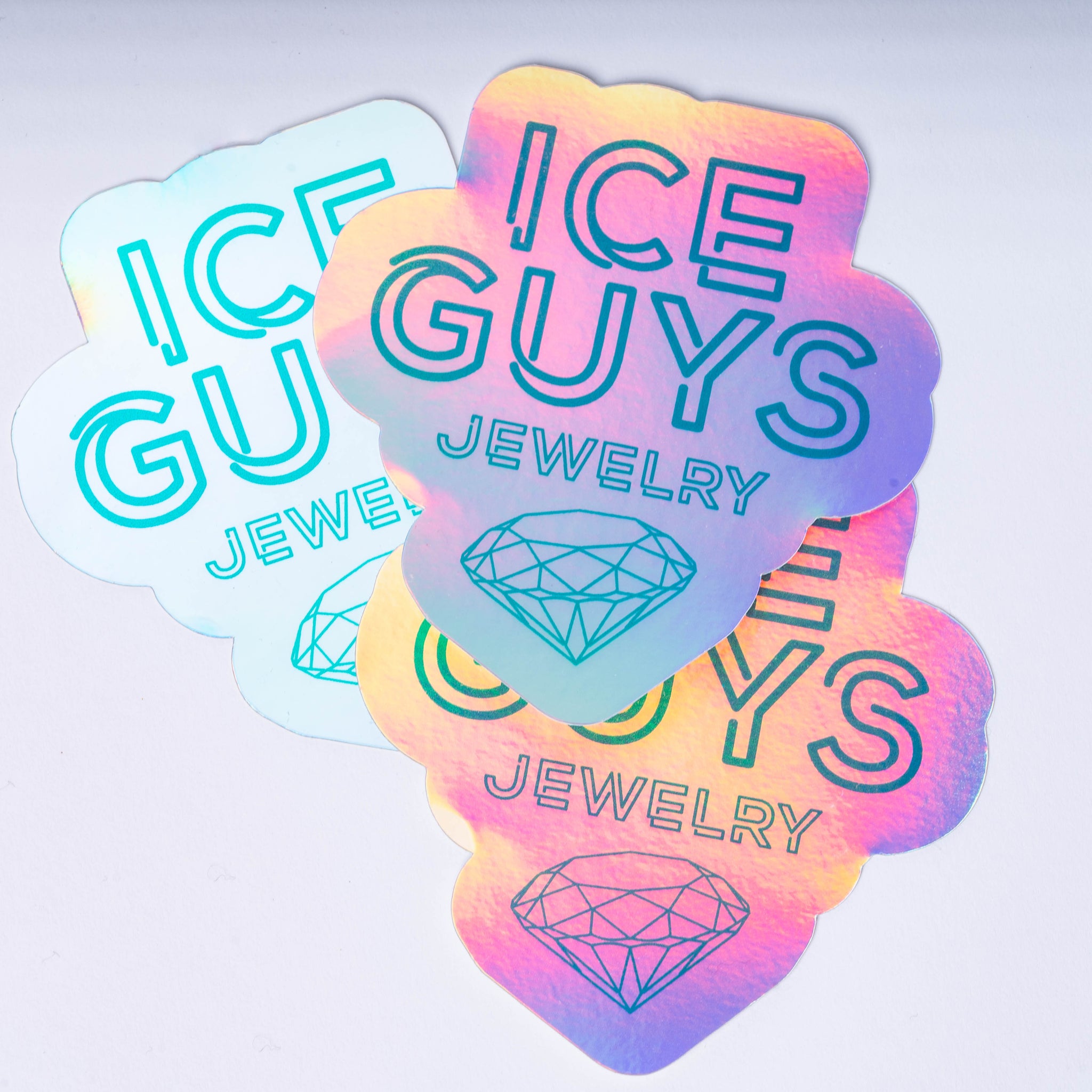 Ice Guys Holographic Sticker